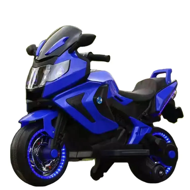 Motocicletas recargables con batería, nuevo concepto al por mayor, bicicleta eléctrica multicolor para niños de 2 a 12 años, juguetes para niños y bebés