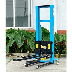 Carretilla elevadora hidráulica de elevación y manejo semieléctrica de carga y descarga automática de 1 tonelada - Product Image 4