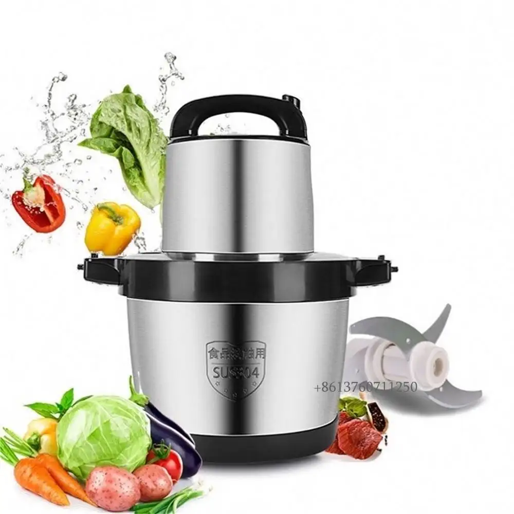 Hot Sale Commercial 6L Double-Speed Electric Yam Pounder Fufu Pounder Blender Mixer Meat Grinder