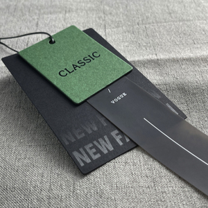 New Style Paper Hang Swing Tag Garment Hang Tags Eco Friendly Custom Paper Hang Tag With <strong>String</strong> - Product Image 1