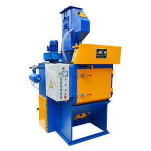 Automatic Tumble Blasting Machine <strong>Blast</strong> Tumbler for <strong>Small</strong> Metal Parts Deburring and Cleaning