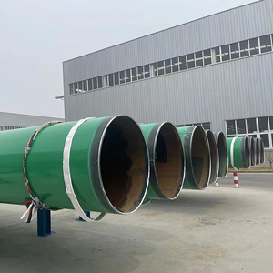 ASTM Q345 API 5L碳LSAW螺旋焊接钢管螺旋圆形管道环氧树脂3PE涂层，用于石油套管饮用水 - Product Image 1