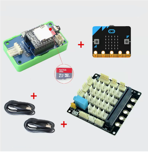 MP3 riproduzione di musica modulo 16G TF cassetta altoparlante Ar-duino scheda di sviluppo di programmazione microbit mainboard Mini cavo USB - Product Image 5
