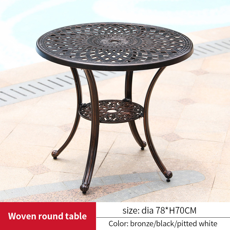 9-Pattern round table D78