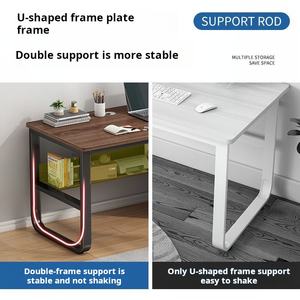 Design moderno Convertible Wooden Office Furniture Desktop <span class=keywords><strong>Computer</strong></span> <span class=keywords><strong>Desk</strong></span> com gavetas para uso escolar - Product Image 5