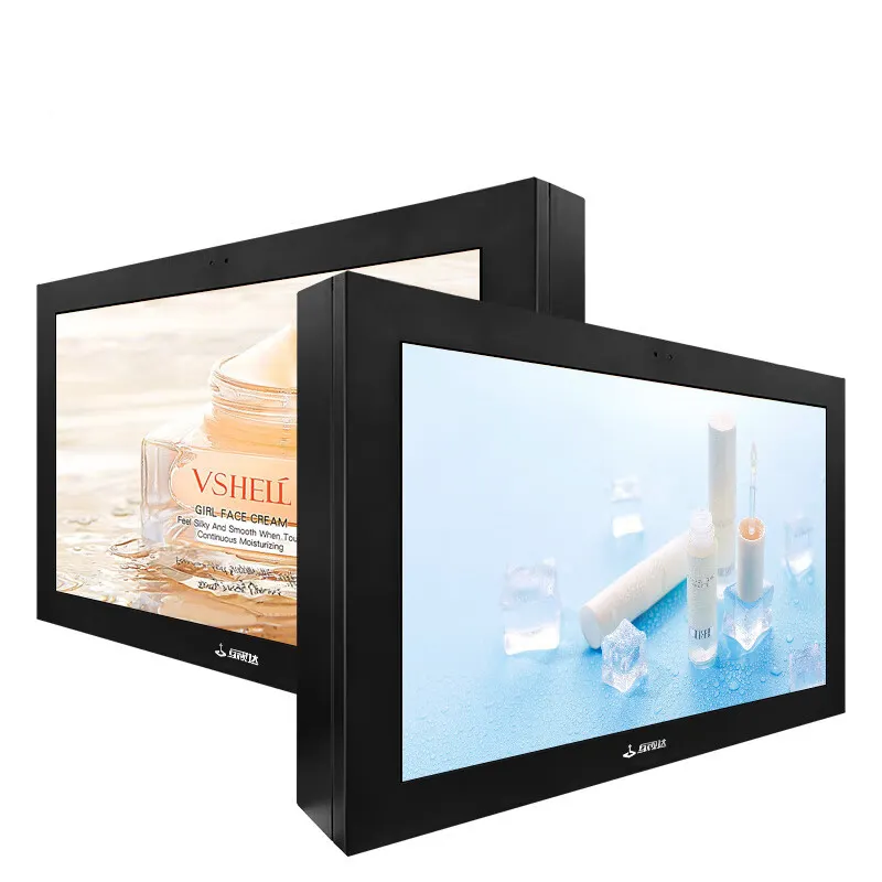 Tienda minorista Pantalla de publicidad LCD para exteriores de 21,5/32/43/55 pulgadas Pantalla LCD 4K Señalización digital vertical u horizontal