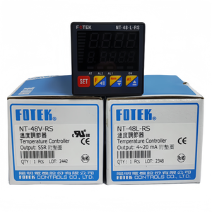 Controlador de temperatura inteligente totalmente automático de 48mm x 48mm con componentes electrónicos de salida de relé de comunicación 485 - Product Image 1
