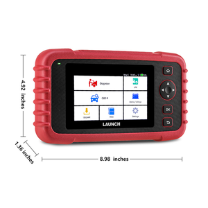 OBD2スキャナーABS/SRS/ECM/TCM診断4システム双方向制御 & ライブデータ英語コードリーダー - Product Image 1