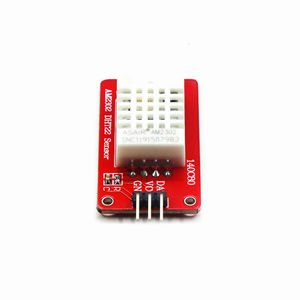 AM2302 DHT22 Módulo de sensor de temperatura y humedad Módulo de sensor Microcontrolador Tablero rojo