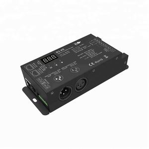 D3-XE 3-канальный RGB DMX контроллер RDM DMX диммер XLR3 RJ45 DMX512 декодер 30A зеленый клеммный разъем - Product Image 2