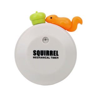 Cute Squirrel Machinery Timer 60 minuti cucina meccanica Timer di cottura orologio contatori di allarme ad alto volume Timer manuale - Product Image 2