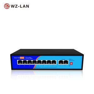 Nicht verwalteter PoE-Switch mit 8 Ports für kleine und geschäftliche Zwecke mit bis zu 30W PoE-Port-VLAN mit 100 Mbit/s pro Port - Product Image 1