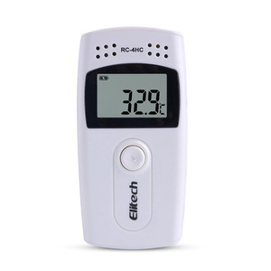 Elitech RC-4HC 16000/32000 Pontos Data Logger Conexão <span class=keywords><strong>USB</strong></span> <span class=keywords><strong>Sensor</strong></span> NTC Temperatura Gravador de umidade Personalizável OEM Plástico