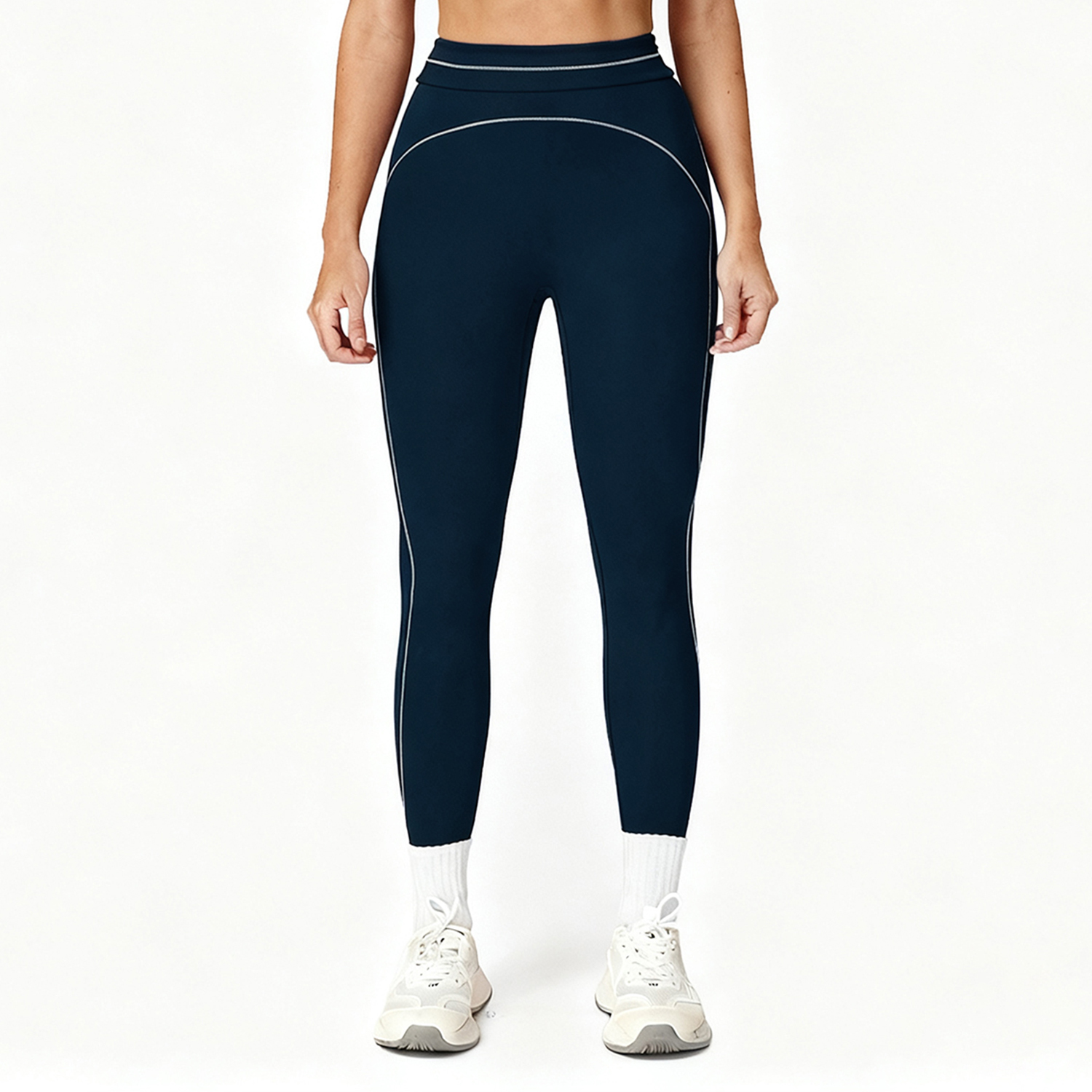 Leggings blu scuro