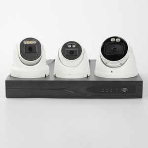 便宜的OEM <span class=keywords><strong>3Mp</strong></span> PoE子弹IP安全摄像机完全与大华NVR DSS混合浅色夜视AI SMD人体检测