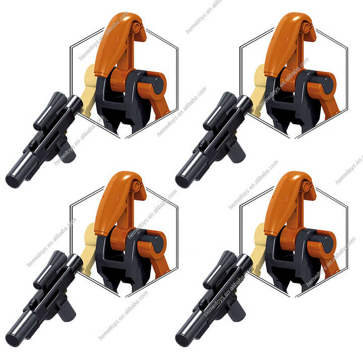 New Hot Selling Star Battle Droids Army Custom Set Assault Robot Captain Warsly Commando Droids Super Battle Droids Toys