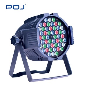POJ OJ-P543L พรรคแสงเวทีแสง180วัตต์นำ Rgbw สีเต็มรูปแบบดีเจ Par เวทีแสง