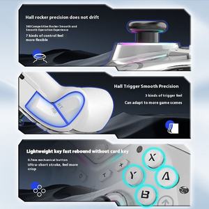 Cm-619 Private Model Wireless Switch ABS Game <strong>Controller</strong> Vibration Feature Compatible with IOS/<strong>Android</strong>/PC PS4 &amp; PS5 <strong>Devices</strong>