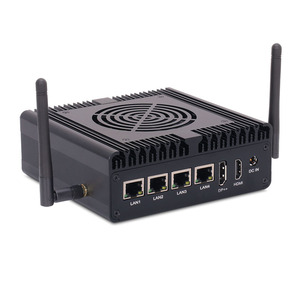 Linkleaps prodotto caldo 4 X 2.5GbE LAN Mini PC industriale con N100 J6426 J4125 RS485 RS232 6 USB per Router Firewall Pfsense - Product Image 1