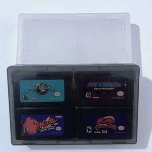 Fabrika satış 4 in 1 saklama kutusu ile dört ücretsiz İngilizce dil Video oyunu kartuş için game Boy Advance - Product Image 3
