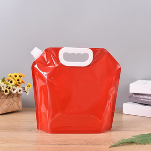 Custom Printed High Quality Reusable <strong>Juice</strong> Packaging Bag 2.5L/5L clear Spout Pouch for Water Liquid Storage