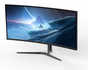 HD LED PCスクリーンフラットデスクトップビジネス & ゲーム用コンピューターモニターIPSパネルVGA入力液晶モニター - Product Image 1
