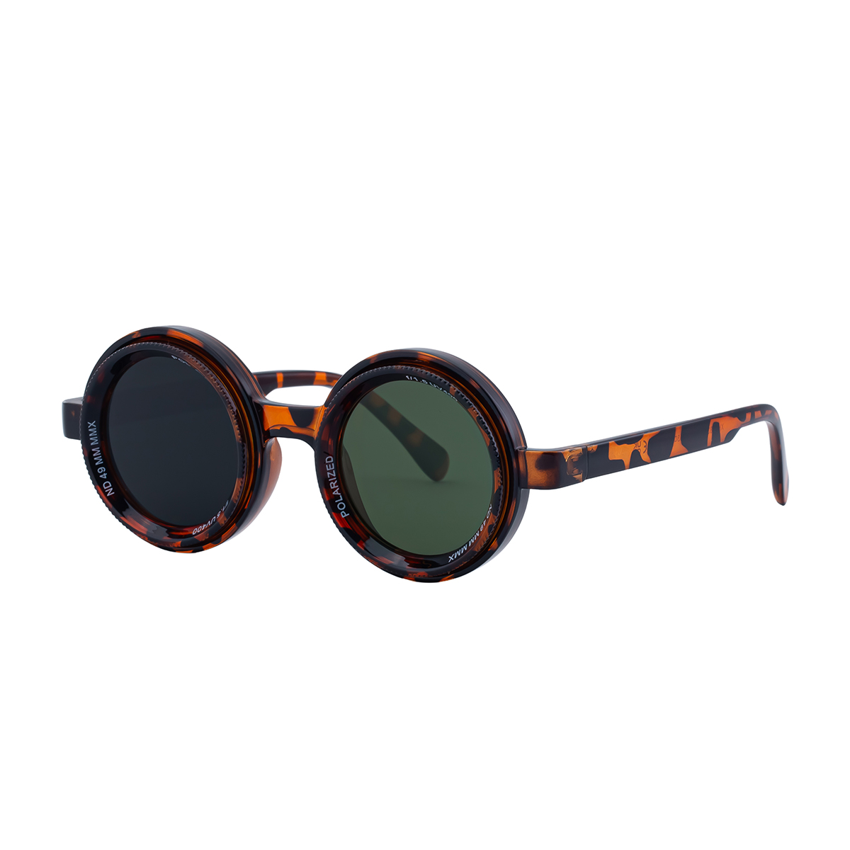 C4 Brown Tortoise Frame G15 Green