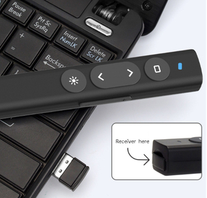 Multi-funzione Wireless presentatore puntatore Laser PPT telecomando lavagna elettronica penna per l'insegnamento e la riunione - Product Image 4