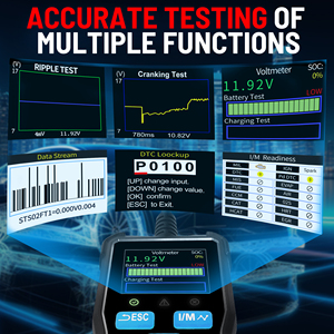 2025 Acclope DTC Lookup O2-Sensortest Evap Tragbares OBD2-Autodiagnose-Tool ScannerAT100-Fehlercodeleser OBD2 - Product Image 5