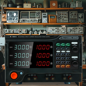 30V Multi <strong>Output</strong> <strong>3</strong> Channel Power Supply 15V 5A Adjustable Programmable Bench Laboratory Switching 220V <strong>Input</strong> <strong>Multiple</strong> Industrial - Product Image 4