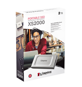 Originale King-ston PSSD XS2000 USB3.2 Type-C Gen2 NV-Me SSD per PC fotocamera per telefono XS2000 500GB 1TB 2TB 4TBPortabld Mobile SSD - Product Image 2