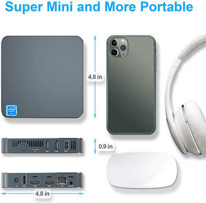 สินค้ามาใหม่ AK7มินิพีซีแกน N5105แรม8กิกะไบต์ + รอม256กิกะไบต์10มินิคอมพิวเตอร์เพื่อการศึกษา - Product Image 4