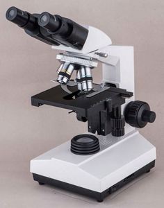 实验室设备生物双目显微镜卤素灯生物显微镜Led光医学实验室显微镜 - Product Image 3