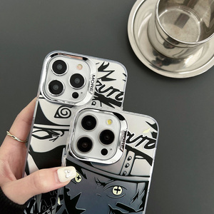 เคสโทรศัพท์ Kakashi ลายการ์ตูนอนิเมะที่กำหนดเองสำหรับ XR 12 11 13 14 14 15 Pro Plus ป้องกันการตกเคสมือถือสุดเท่ - Product Image 4