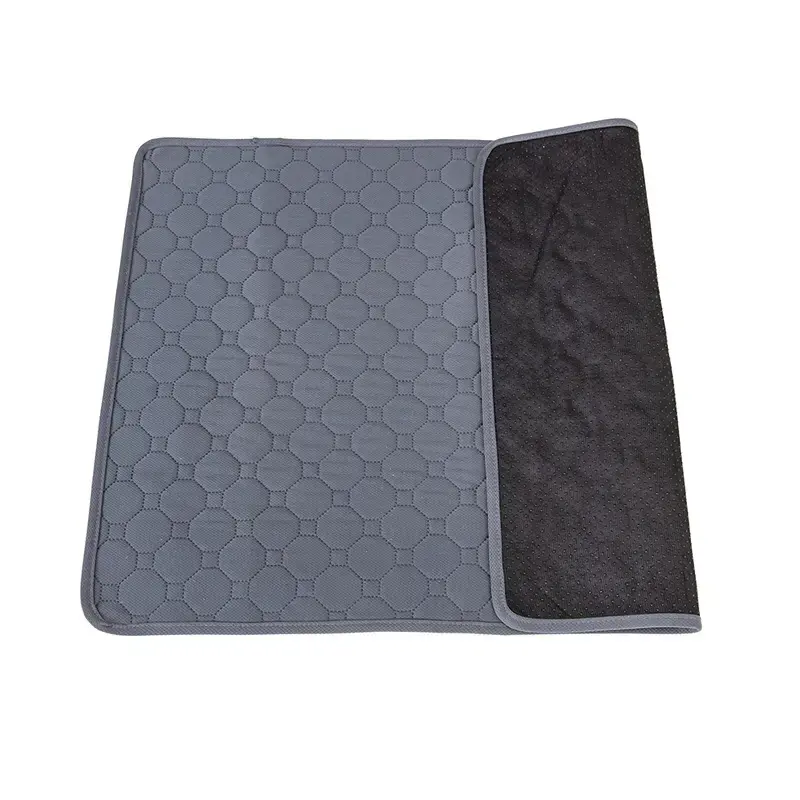 Tapis de lit pour chien extra large, lavable et réutilisable, coussin à urine pour chiot, coussin absorbant rapidement, couverture de tapis doux pour le sommeil des animaux de compagnie