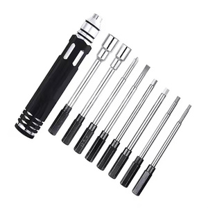 8 in 1 Screwdriver Hobby Tools <strong>Kit</strong> for <strong>RC</strong> Car Drone Plane Hex Spanner Socket Hexagon H1.5 H2.0 H2.5 H3.0 - Product Image 1