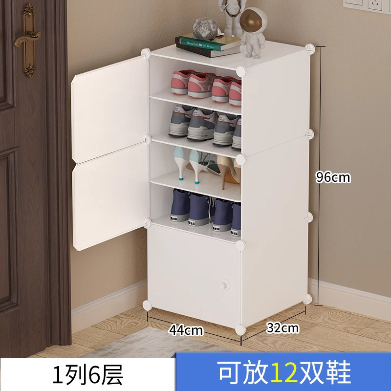 1 column of 6 layers of white