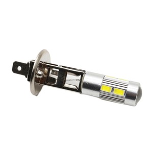 長寿命6000KホワイトH1/H3LEDスーパーブライト10SMD5630/5730カーフォグライト用交換用電球デイタイムランニングライト