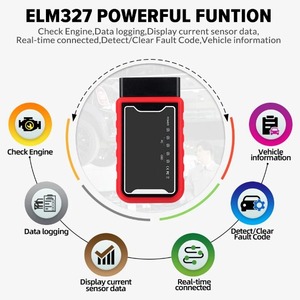 适用于OBD二扫描仪PIC18F25K80 Wifi ELM 327的最佳汽车诊断工具ELM327 V1.5适用于IPhone安卓视窗电脑12v读码器 - Product Image 4