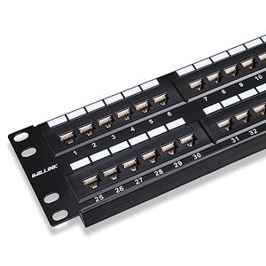 高密度1U 48ポートCat6パッチパネル工場アウトレット価格 - Product Image 3