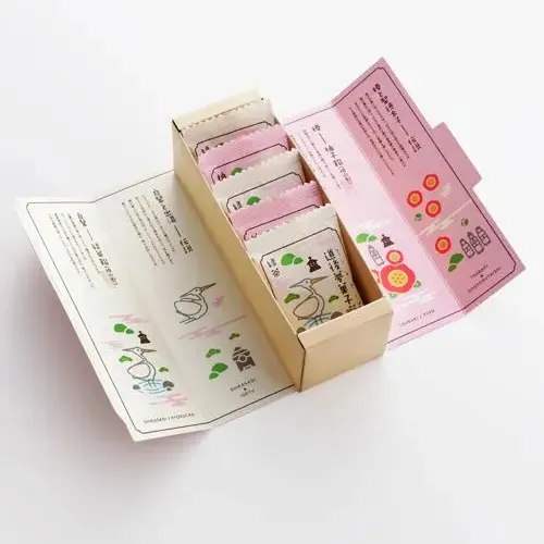 The New Listing Business&Shopping Food Paper Box Tea Packaging Foldable Drawer Gift Box White Packaging Box