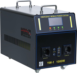 100W 1300Wh大容量户外便携式电源，带USB C型便携式应急电源，用于汽车太阳能电池板 - Product Image 3