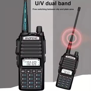 Baofeng UV-82 8W High Power <strong>DMR</strong> Ran Walkie Talkie 10KM Dual PTT UHF &amp; VHF Ham Radios English Digital Mobile Radio Handheld IPX5 - Product Image 5