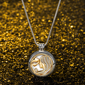 สินค้าใหม่แฟชั่นเครื่องประดับ Openwork สแตนเลส Locket OM Essential น้ำมัน Diffuser - Product Image 4