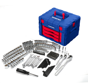 WORKPRO 320PC机械工具套筒套装箱专业套筒扳手套装汽车Rapir工具套装 - Product Image 1