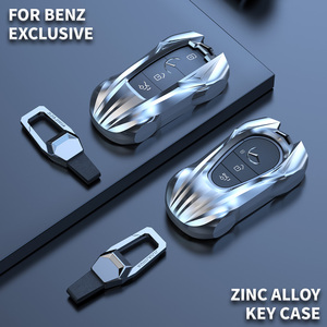 Mercedes Benz a C E S G sınıfı GLC CLE CLA GLB ww177 W205 W213 W222 X167 anahtar kovanı çinko alaşım araba anahtarı kapağı - Product Image 3
