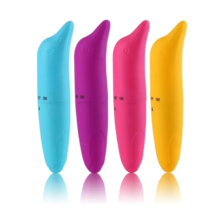 Women Self Masturbation Tool of G Spot Clitoris Dolphin Sex Toys Vibrator