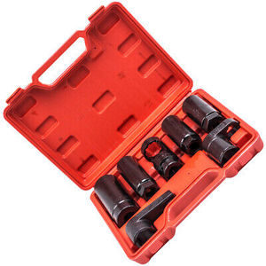 7 PCS Oxygen <strong>Sensor</strong> <strong>Lambda</strong> <strong>Sensor</strong> Socket Set Tool Sizes 1/2&quot; Drive Removal Set - Product Image 1