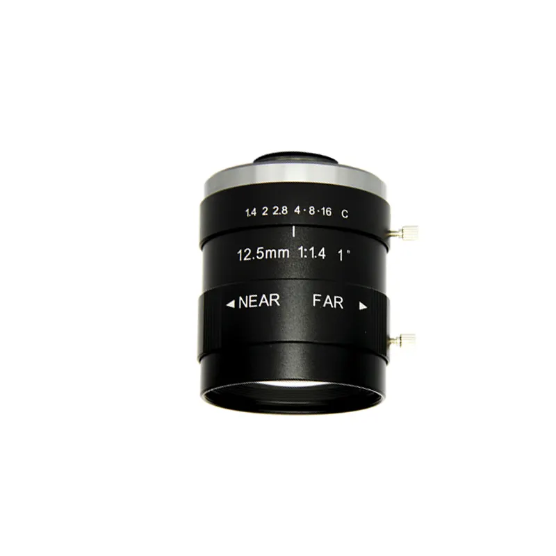 5MP 12,5 16 25 35 50 75mm 1 "F1.4 Manual C-Mount de visión FA lente de la cámara