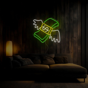 PVC cơ thể treo Tính năng IP67 Đánh Giá cửa hàng Tường Ngoài Trời nghệ thuật đô la tiền Neon dấu hiệu Acrylic LED Đèn Neon cho doanh nghiệp - Product Image 6